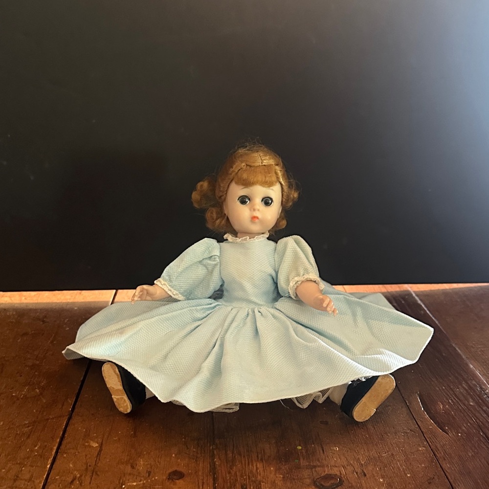 Classic Blue Dress Doll